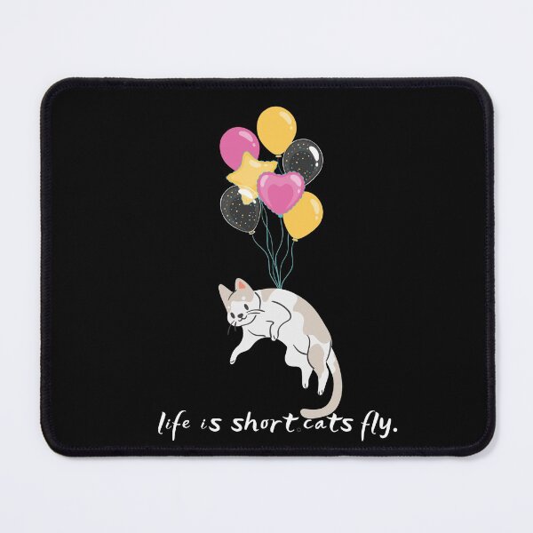 Item preview, Life is short cats fly. designed and sold by byldz.
