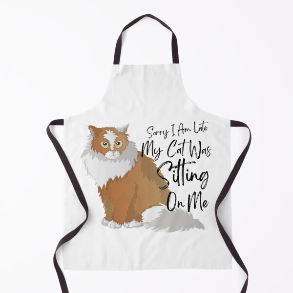 Item preview, Sorry I Am Late My Cat Was Sitting On Me (Cat Lover Gift) designed and sold by i-longmanshop.