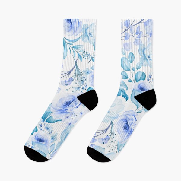 Item preview, Rose blue Flowers Art designed and sold by Tshirtstory.