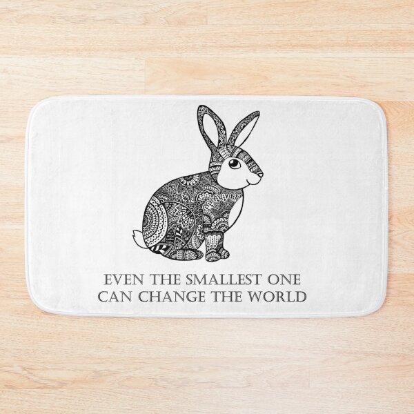 Item preview, Zetangle beatrix rabbit  designed and sold by blackblizzard.