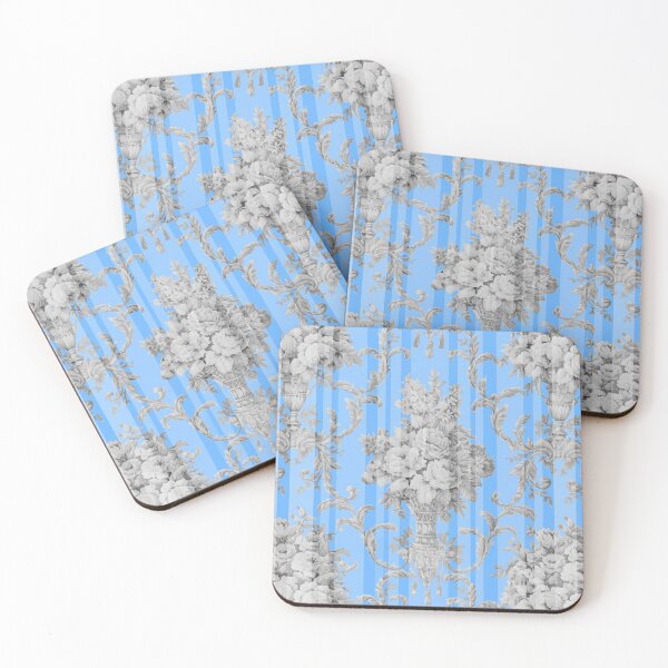 Item preview, Floral Classic Turquoise Blue Romantic art by Miguel Matos Official designed and sold by MiguelMatosArt.