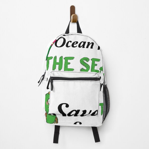 Item preview, Save The Ocean Keep The Sea Plastic Free Turtle Scene designed and sold by Innovational.