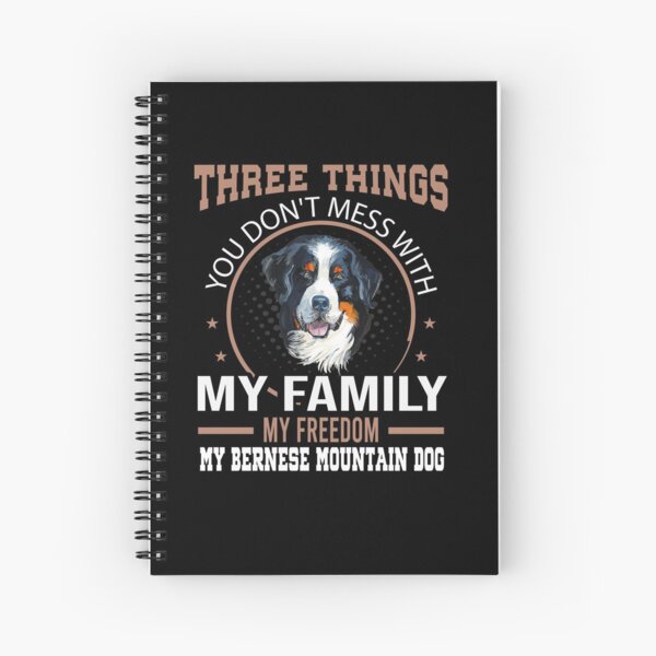Item preview, Three Things Don't Mess With Bernese Mountain dog designed and sold by Ibu83.