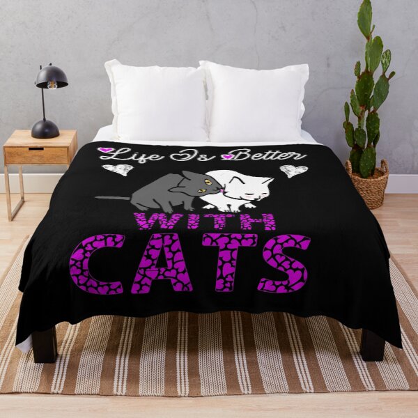 Item preview, Cat Lover Life Is Better With Cats Valentine's Day Funny designed and sold by ilias13.