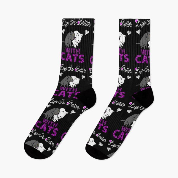 Item preview, Cat Lover Life Is Better With Cats Valentine's Day Funny designed and sold by ilias13.