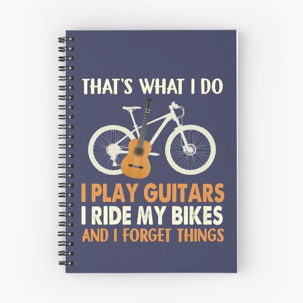Item preview, play guitar and ride bikes designed and sold by Linenist.