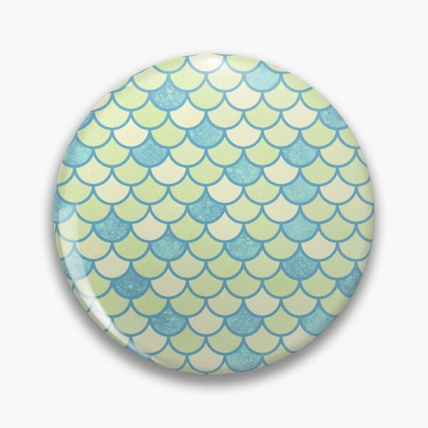 Item preview, Green Mermaid Scales Pattern designed and sold by Saanis.