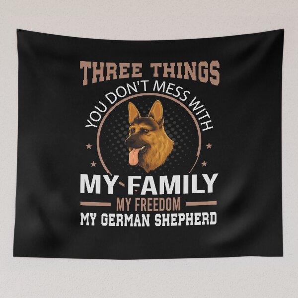 Item preview, Three Things You Do Not Mess With German Shepherd designed and sold by Ibu83.