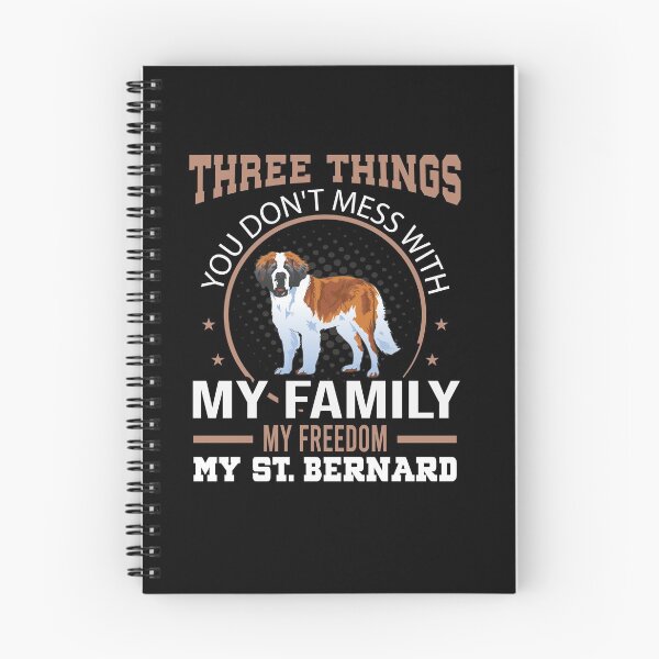 Item preview, Three Things You Don't Mess With - St. Bernard Dog designed and sold by Ibu83.