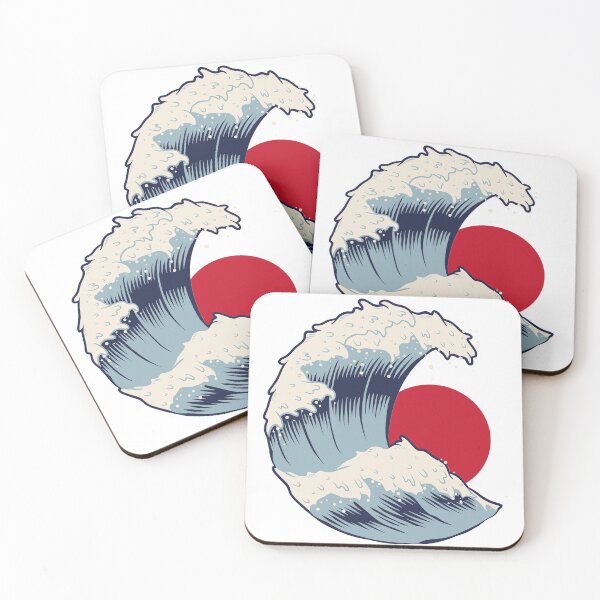 Item preview, Japanese Wave T-Shirt designed and sold by Uday24.
