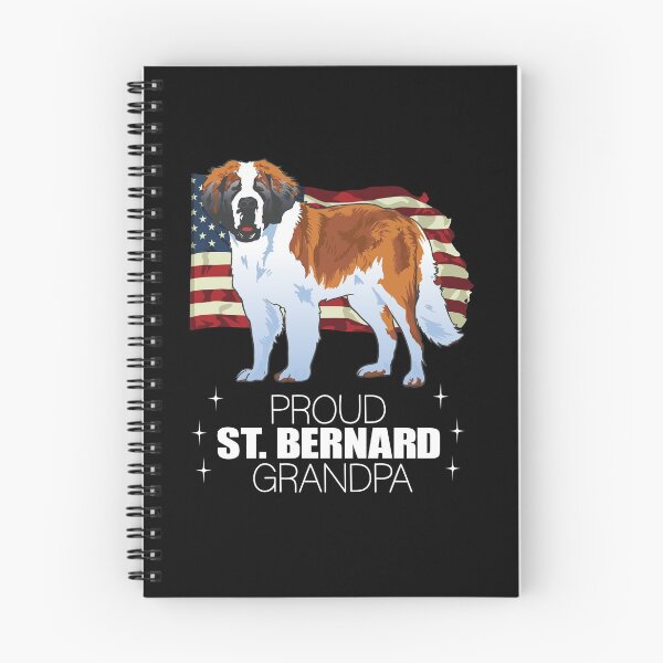 Item preview, Proud Saint Bernard grandpa - St. Bernard Dog designed and sold by Ibu83.