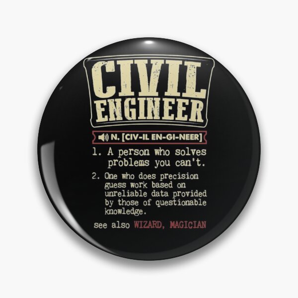 Item preview, Civil Engineer Badass Definition  designed and sold by aryagiri.
