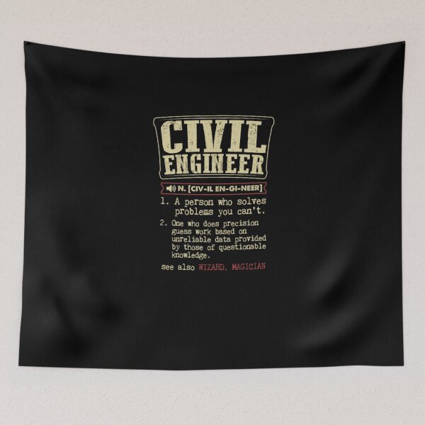 Item preview, Civil Engineer Badass Definition  designed and sold by aryagiri.