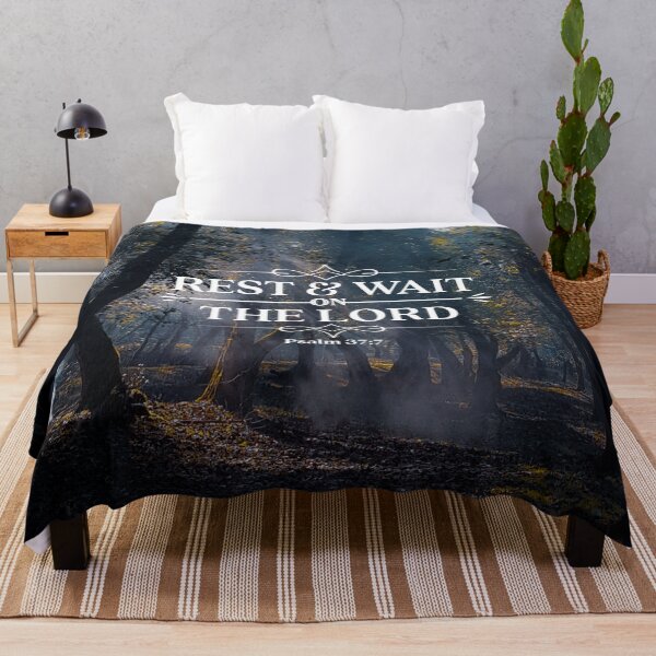 Item preview, Rest And Wait On The Lord Psalm 37 Verse 7 designed and sold by MJDezigns.