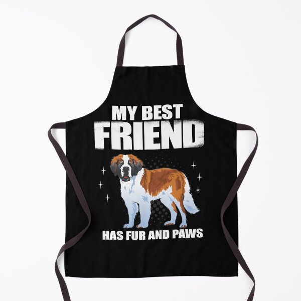 Item preview, My Best friend fur and paws - St. Bernard Dog designed and sold by Ibu83.