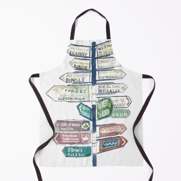 Item preview, Wanderlust and Travel Dreams - The Irish Road Directions Signpost designed and sold by artshop77.