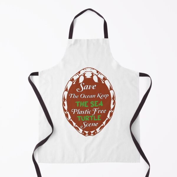 Item preview, Save The Ocean Keep The Sea Plastic Free Turtle Scene designed and sold by Innovational.