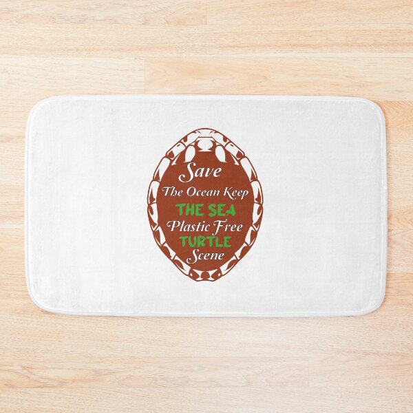 Item preview,  Save The Ocean Keep The Sea Plastic Free Turtle Scene designed and sold by Innovational.