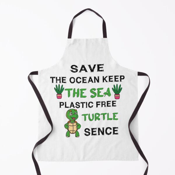 Item preview, Save The Ocean Keep The Sea Plastic Free Turtle Scene designed and sold by Innovational.