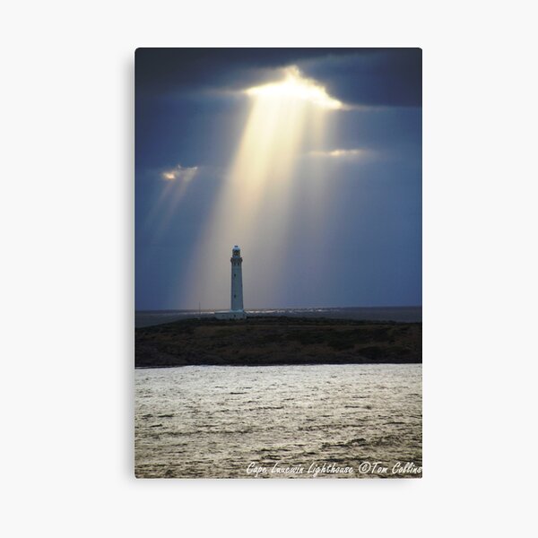 Nature's Spotlight on Leeuwin Lighthouse Canvas Print