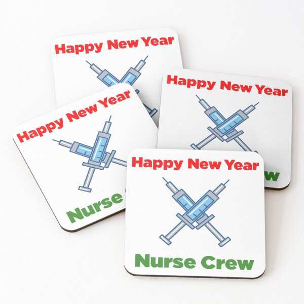 Item preview, Happy New Year Nurse Crew - New Year Gifts For Nurses  designed and sold by andrei49387.