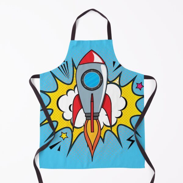Item preview, Pop art rocket designed and sold by MarioColtello.
