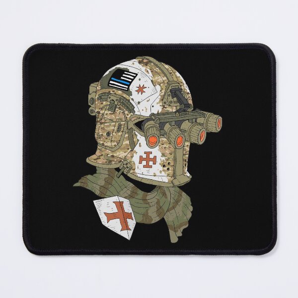 Item preview, blue line crusader helmet in multicam camouflage. designed and sold by JJadx.
