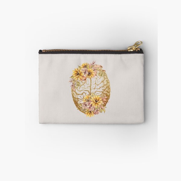 Item preview, Vintage Brain Anatomy with flowers designed and sold by Lawandmedical.