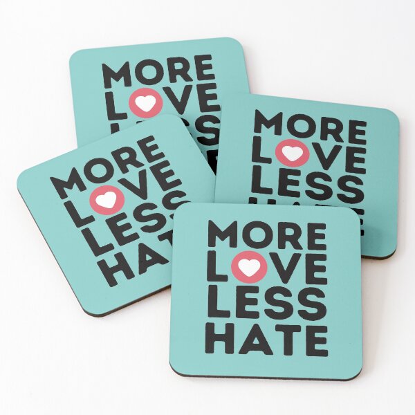 Item preview, More Love Less Hate designed and sold by calalassy.
