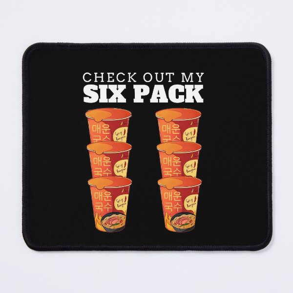 Item preview, check out my six pack, gift for ramen lover designed and sold by art-and-sticker.