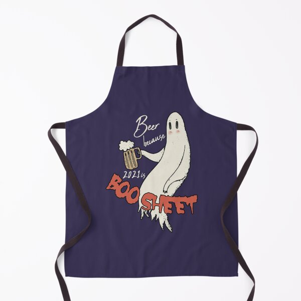 Item preview, Beer Because Boo Sheet   designed and sold by Linenist.