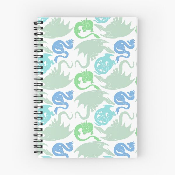 Item preview, Dragon Pattern (Cool Colors) designed and sold by TheGryphon.