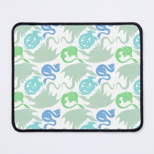 Item preview, Dragon Pattern (Cool Colors) designed and sold by TheGryphon.
