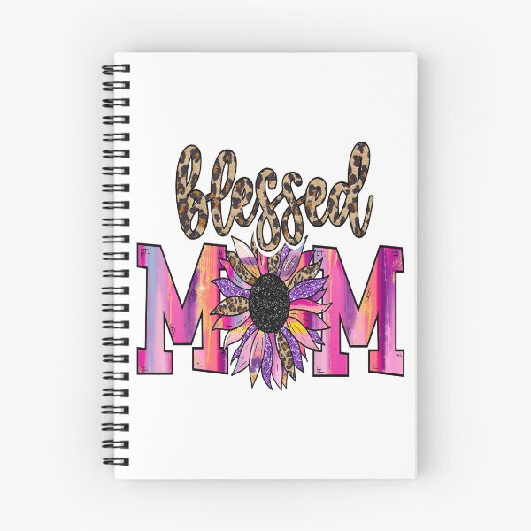 Item preview, Blessed Mom leopard print typography  designed and sold by exr378.