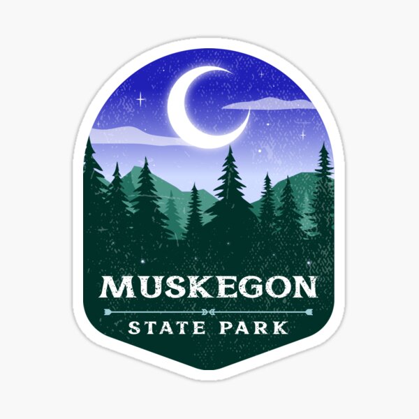Artikel-Vorschau von Muskegon Michigan State Park, designt und verkauft von Delicarte.