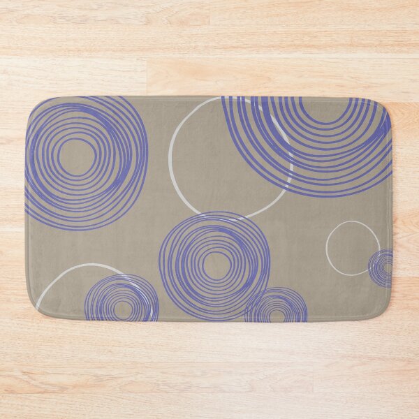 Item preview, Flytende, Abstract Round Floating Pattern on Plaza Taupe designed and sold by BesanoStyle.