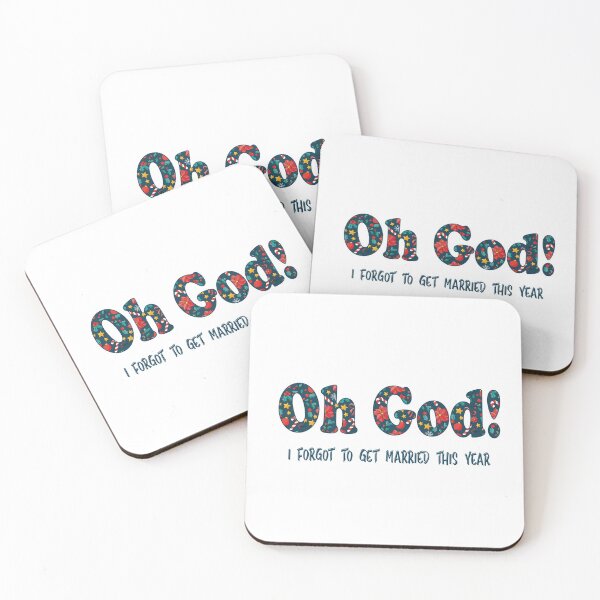 Item preview, Oh God I Forgot to Get Married Christmas Pattern designed and sold by AnnastasiiaD.