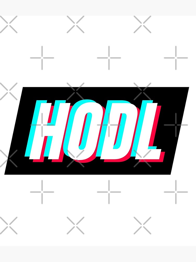 Discover HODL ! Cryptocurrency Premium Matte Vertical Poster