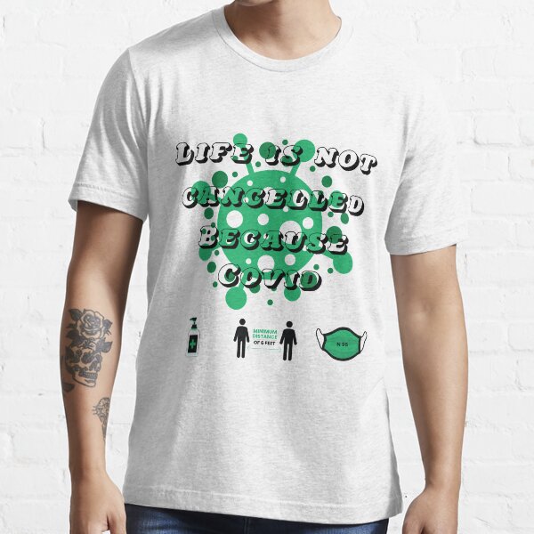Covid-19 Themed T shirt Design, Stay Home! Stay Safe! Essential T-Shirt