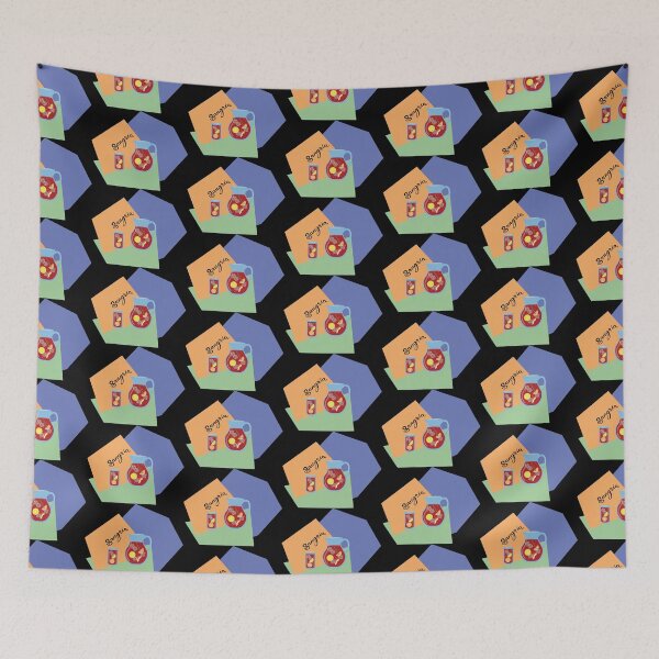 Item preview, Geometric and colorful design of a glass and a jar of sangria designed and sold by Martapp.