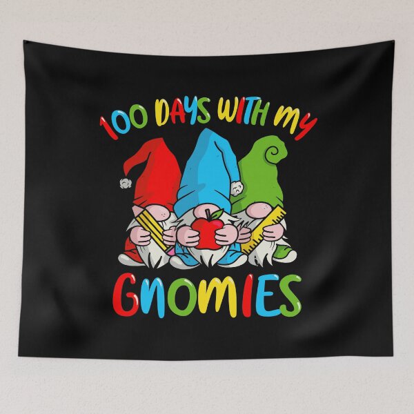 Item preview, 100 Days Of School With My Gnomies For Teacher designed and sold by JokeGysen.