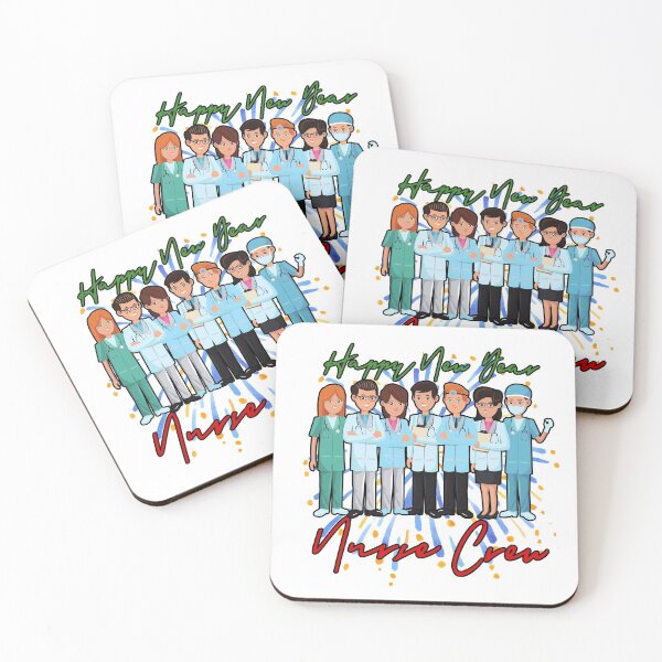 Item preview, Happy New Year Hospital Nurse Crew - New Year Gifts For Nurses and Doctors designed and sold by andrei49387.