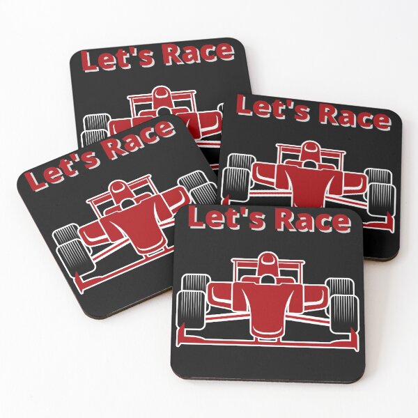 Item preview, F1 Formula One Car "Let's Race" designed and sold by khalil-is-here.