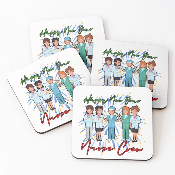 Item preview, Happy New Year Hospital Nurse Crew - New Year Gifts For Nurses and Doctors 2022 designed and sold by andrei49387.