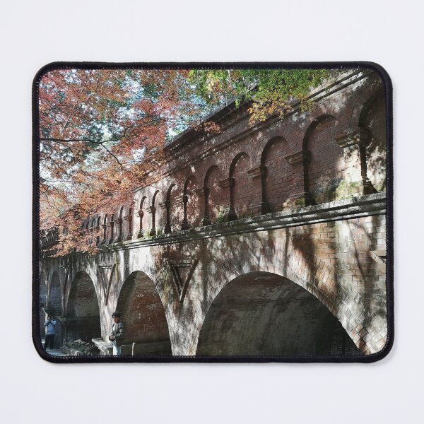 Fall Colours - Kyoto Aqueducts Mouse Pad