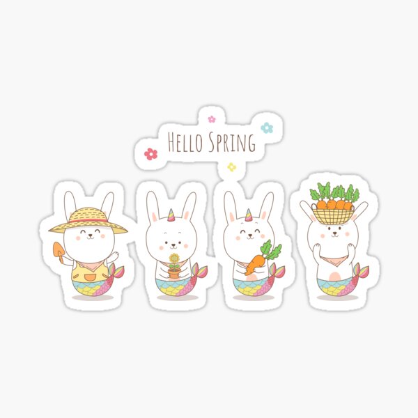 Item preview, hello spring designed and sold by naturehikers.