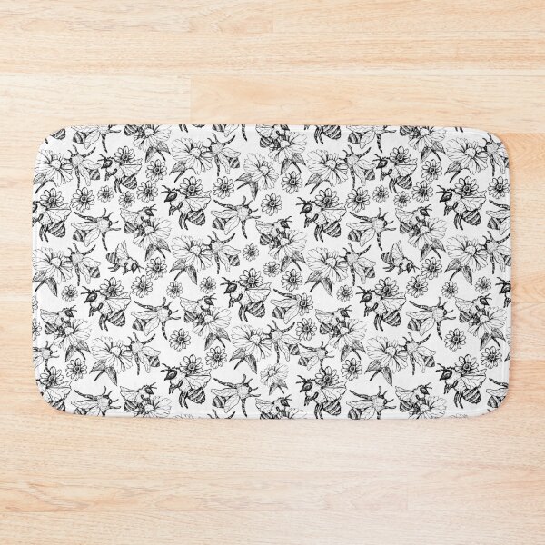 Item preview, Vintage Honey Bees Patterns designed and sold by Saraartwork.