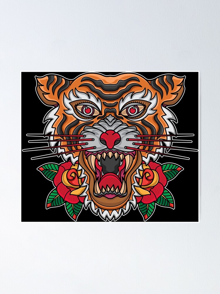 Keep Your Friends Close Tiger Shirt Tattoo Aesthetic Tattoo 