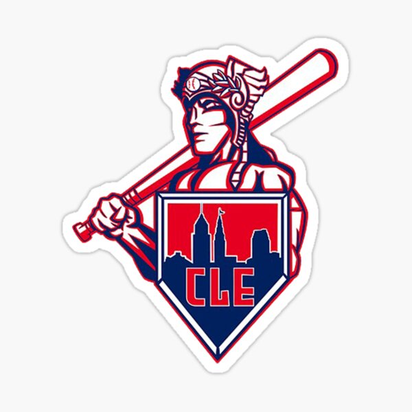 NEW CLEVELAND GUARDIANS CAUCASIANS MLB RETRO VINTAGE LOOKING LOGO STICKERS  (5)