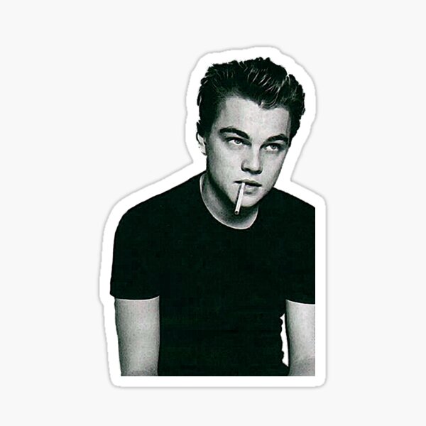 Leonardo Dicaprio Sticker By Tinatun200 Redbubble 